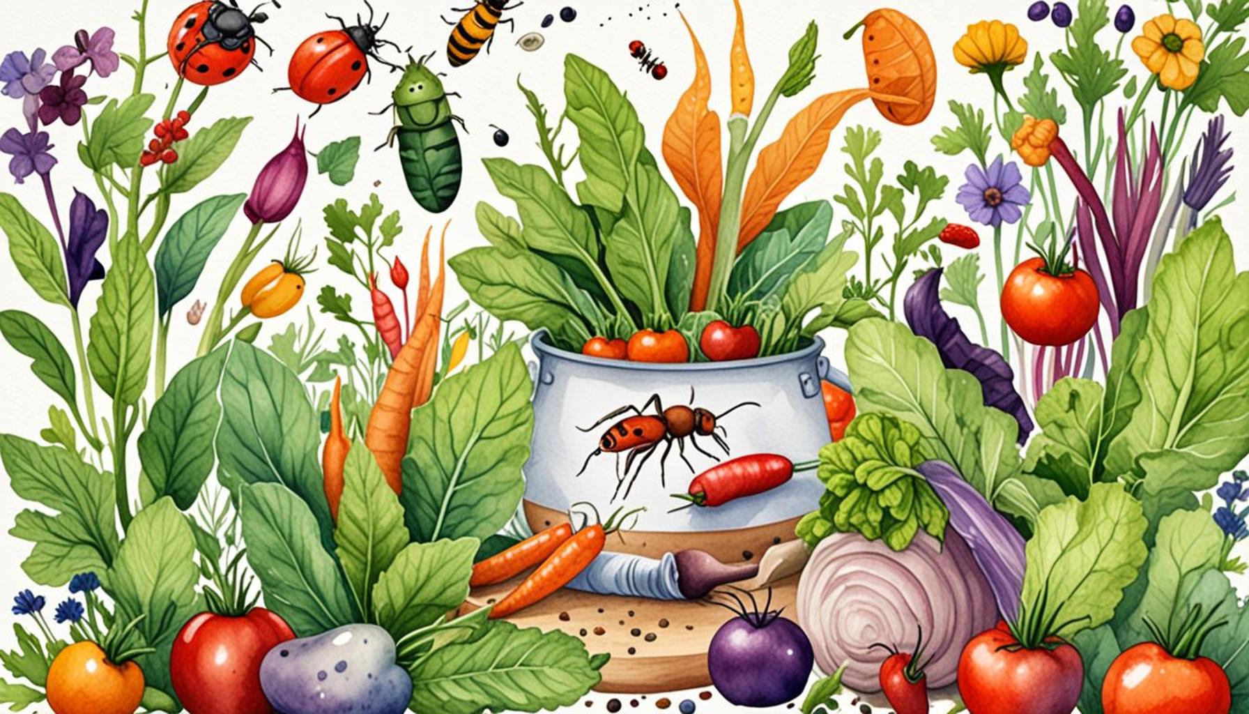 Common Pests in Vegetable Gardens: Identification and Natural Control