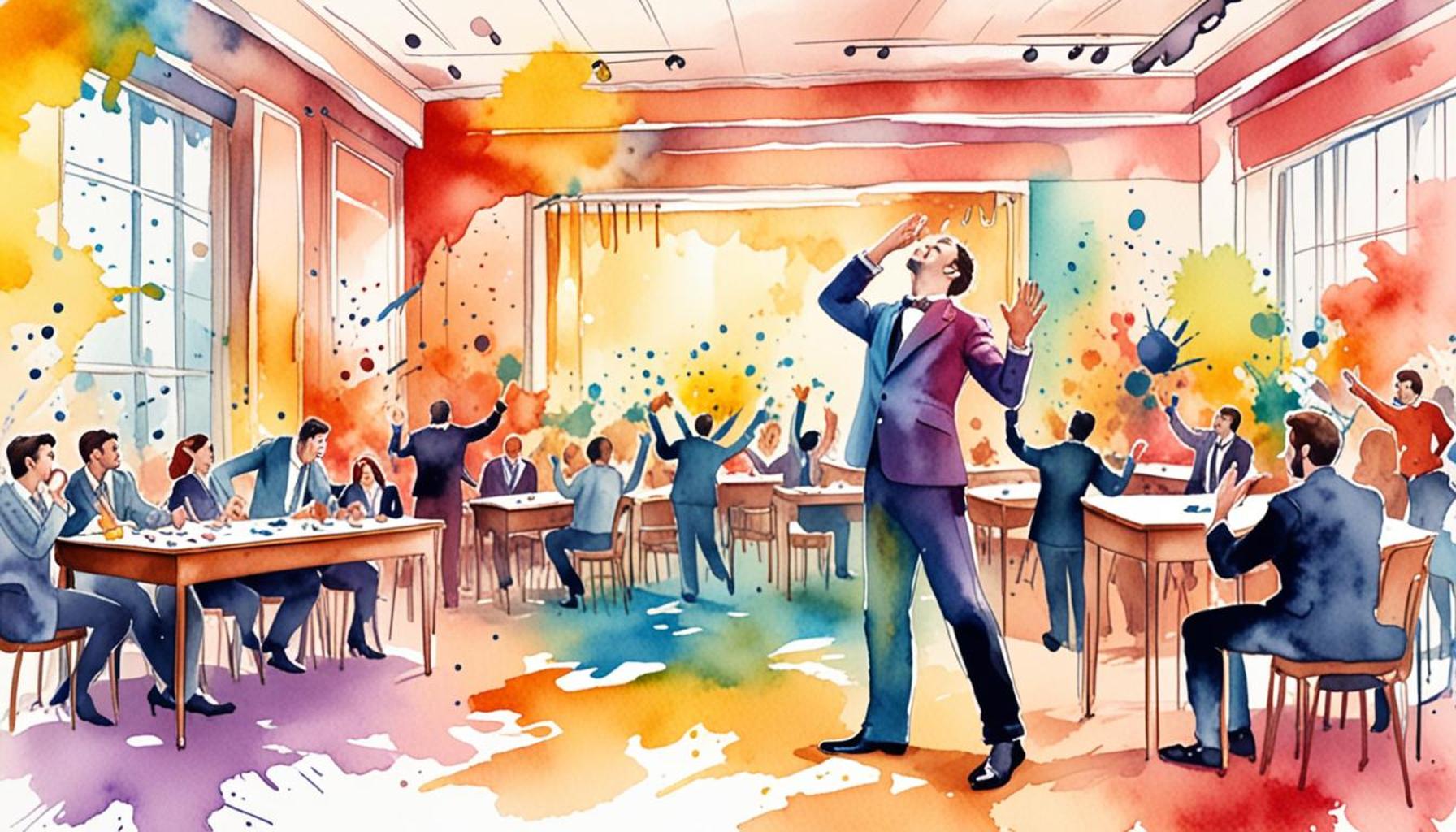 How Theatrical Improvisation Can Stimulate Creativity in Work Environments