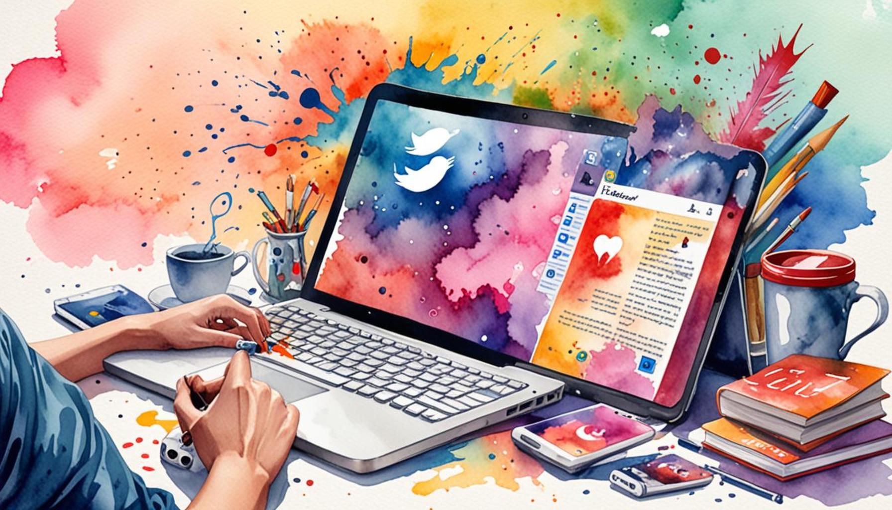 The Influence of Social Media on Literary Creation: New Platforms and Their Effects on Contemporary Writing