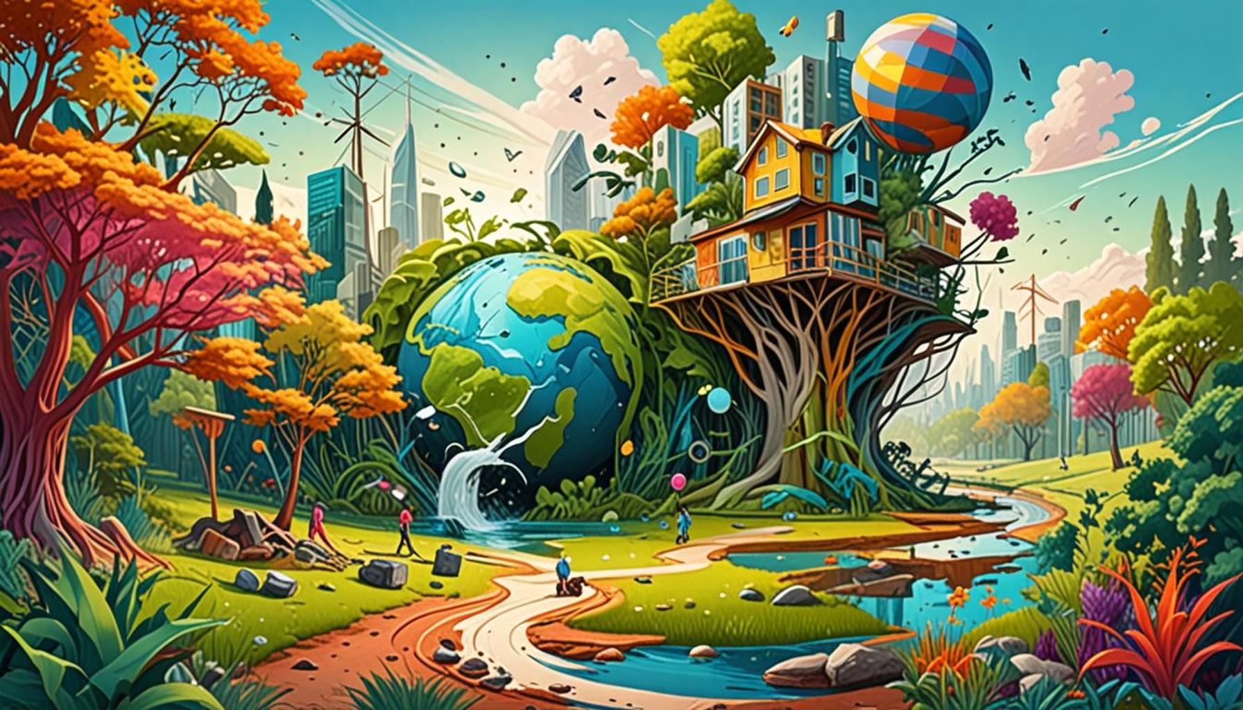 The Intersection of Art and the Environment: Expressing the Urgency of Sustainability Through Creativity