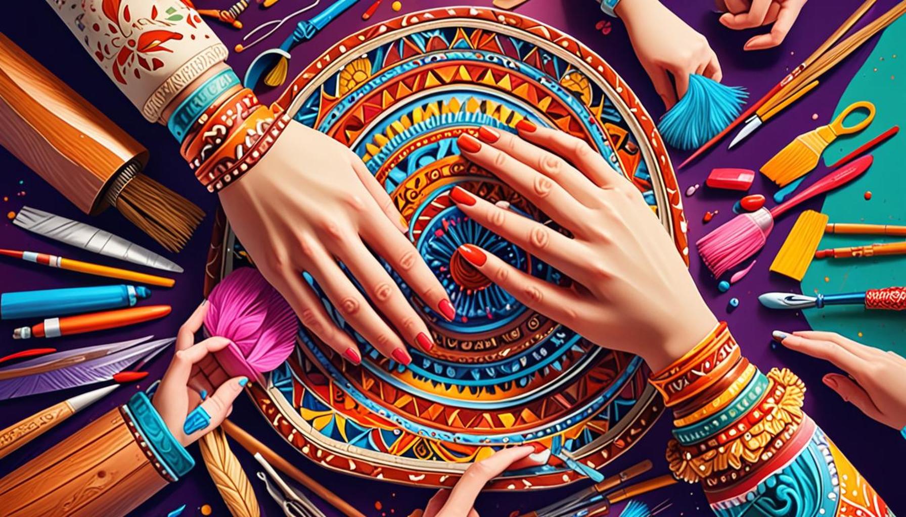 Techniques of Traditional Handicrafts: Preserving Cultures Through Hands