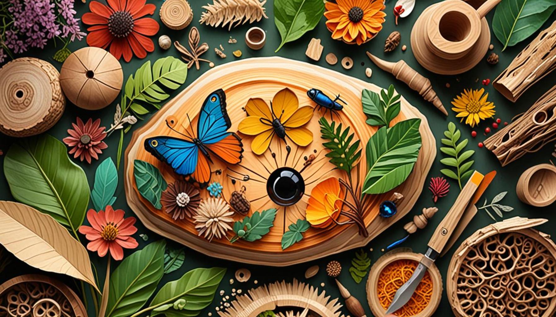 Exploring Biodiversity Through Craftsmanship: Natural Materials and Their Creative Applications